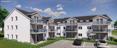 WHG 04, großzügige 2-ZimmerWohnung, KFW 40, Terrasse mit Gartenanteil!