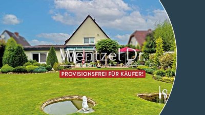 Großzügiges Einfamilienhaus mit großem Garten zum Kauf in Holm bei Hamburg - Wentzel Dr.