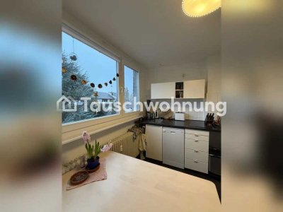 Tauschwohnung: Helle 2-Zimmer in Friesdorf mit Gartennutzung!