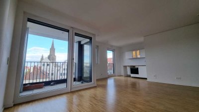 Helle und moderne 1-Zimmer-Wohnung in zentraler Top-Lage in Ulm – Nachmieter ab sofort gesuchtLage
