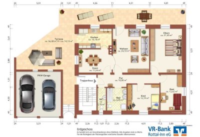 Das hat Potenzial: 2-Familienhaus mit ausgebautem DG und großem Grundstück