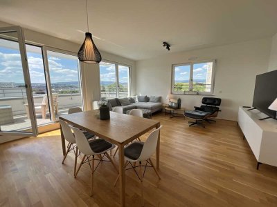 Traumhafte möblierte Penthouse Wohnung mit Tiefgaragenstellplatz / furnished penthouse apartment