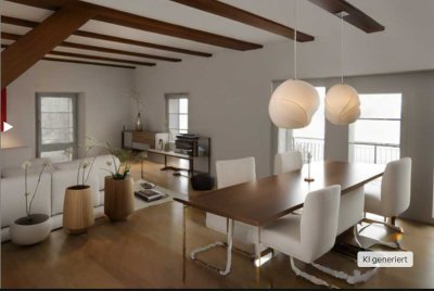 Exklusive 4-Zimmer-Wohnung mit Wasserblick und großzügigem Balkon zu verkaufen