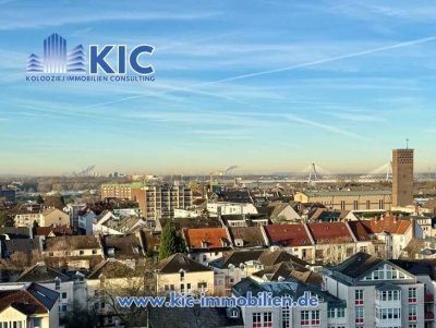 Exklusive 2-Zimmer-Wohnung mit Loggia und Panorama-Ausblick in Leverkusen