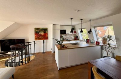 Stilvolle Maisonette mit Dachterrasse und Altbau-Charme im Herzen von Rüttenscheid