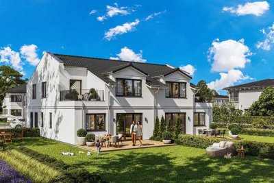 Umgeben von Einfamilienhäusern: Erstbezug 3-Zimmer Wohnung mit EBK, Terrasse, Garten und Stellplatz