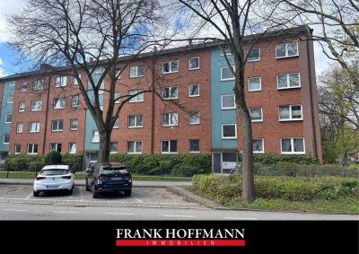 Gut geschnittene 3-Zimmer-Erdgeschosswohnung mit Terrasse in Hamburg-Wandsbek