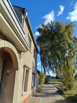 Rheinsberg/Flecken Zechlin! San.bed. Wohnhaus + Gartenland + Ackerland