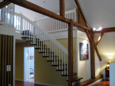 Maisonette-Wohnung am Land - stilvolles Leben inmitten ruhiger Natur
