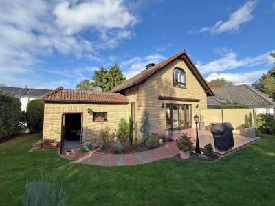 Freistehendes, verklinkertes Einfamilienhaus mit Garage und schönem Südgrundstück in Hamm-Selmig