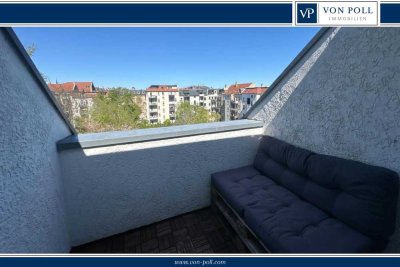 2-Raum-Wohnung mit Loggia im beliebten Schleußig