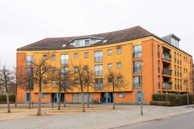 Vermietete 2-Zimmer-Wohnung mit Terrasse als Sondernutzungsrecht im Kirchsteigfeld