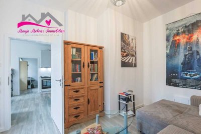 Smart geschnittene 2-Zimmer-Wohnung mit moderner Einbauküche und Balkon