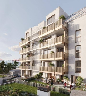 Attraktive 2-Zimmer-Erstbezugswohnung mit Balkon