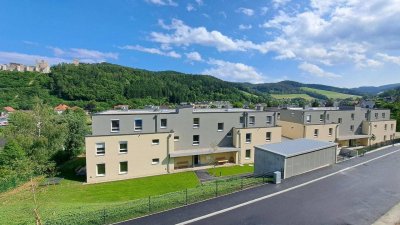 Top1/6-Erstbezug-3Zi-1.OG-Balkon-2Pkw-Einstellplätze-Miete mit Kaufoption