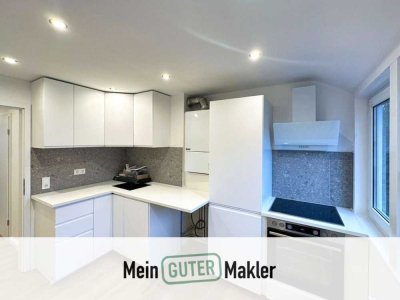 Stadtwerder Erstbezug nach Sanierung: Schöne 2-Zimmer-Wohnung mit Einbauküche in einmaliger Lage