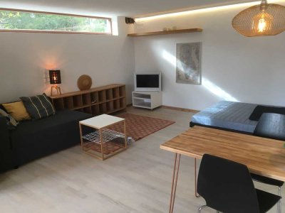Schäftlarn S-Bahn, neues, , helles vollmöbliertes Studio mit 40 qm