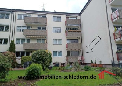 Kleine Erdgeschosswohnung in Schmachtendorf mit kleinem Garten !!