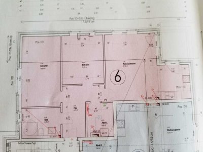 3-Zimmer Wohnung, Neubau mit Aufzug und Balkon