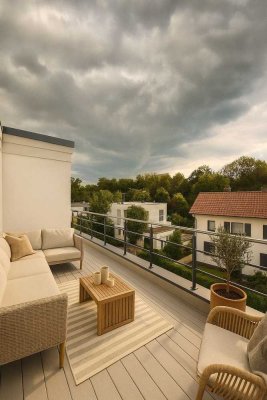 Erstklassige 3-Zimmer-Penthouse Wohnung in Offenbach