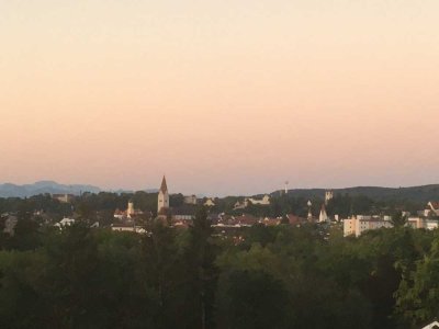 Helles 1-Zimmer-Appartement mit schönem Weitblick - Kaufbeuren (Haken)