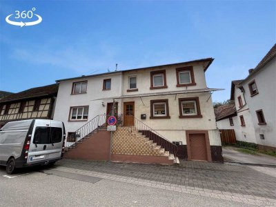 Charmantes Einfamilienhaus mit Scheune und Dachterrasse in Schwanheim (Pfalz)