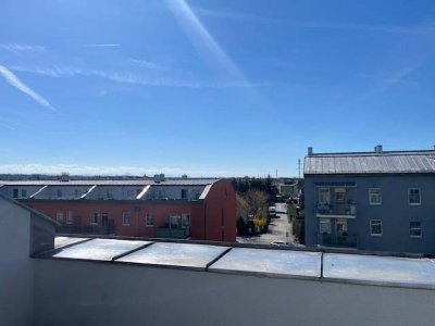 Neuwertige, sonnige 2-Zimmerwohnung mit Dachterrasse!