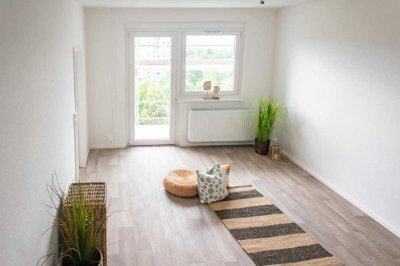 Ebenerdig erreichbare 3-Raum-Wohnung mit Balkon