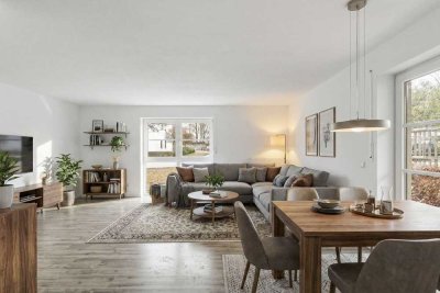 Frisch sanierte 2-Zimmer Wohnung mit Terrasse in Regensburger Toplage!