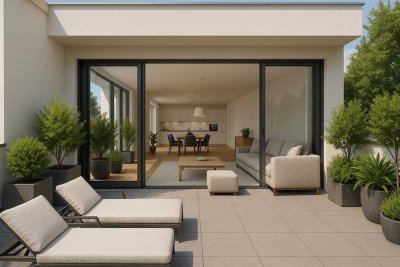 Weißensee: ERSTBEZUG im NEUBAU ab 2026: 4-5-Zi-EG-Whg, 2 Bäder + 2 TERRASSEN