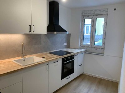 Erstbezug nach Kernsanierung | 3-Zimmer-EG-Wohnung | Wärmepumpe | Fußbodenheizung | EBK | Feuerbach