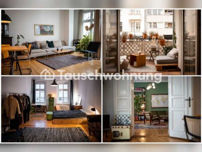 Tauschwohnung: 4-Zimmer Altbau Wohnung am Richardplatz gegen 3 Zimmer