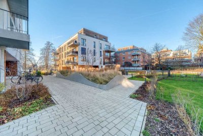 Wohnen mit eigenem Garten: 2 Zimmer & 134 m² Privatgarten – bezugsfertig