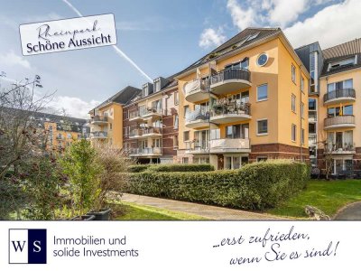 MIT Erbpacht - Bezaubernde Gartenwohnung, mediterranes Flair und auch noch nah am Rhein!
