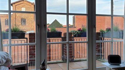 Ruhige 2-Zimmer-Wohnung mit Balkon und Einbauküche im Herzen Lüneburgs