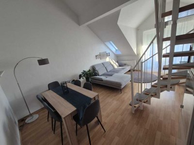 Gepflegte 3-Zimmer Maisonette-Wohnung mit Balkon in Bad Friedrichshall