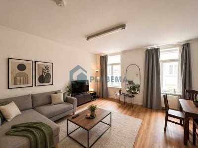 3-Zimmer-Wohnung, beste zentrale Lage, einfache Ausstattung, Blick auf dem Dom