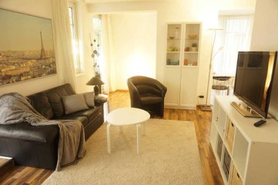Top Lage - Möblierte 2-Zimmerwohnung im Nordend mit neuer Küche