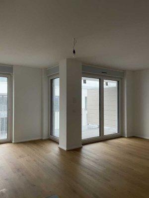 NUR MIT GÜLTIGEM WOHNBERECHTIGUNGSSCHEIN!!!   3-Zi.-Neubauwohnung mit Loggia