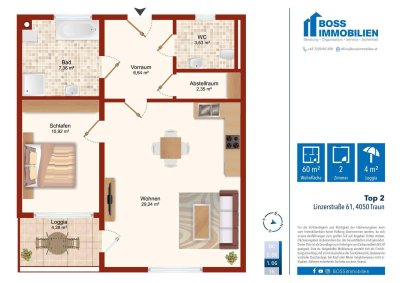 Modern Living | Top 2 | Baustart erfolgt | mit Balkon in den Innenhof