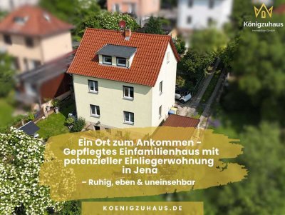 Ein Ort zum Ankommen - Gepflegtes Einfamilienhaus mit möglicher Einliegerwohnung in top Lage