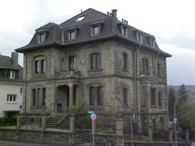 Villa Ginkgo: Beste Aussicht aus Obergeschoß-Wohnung in Gründerzeitvilla