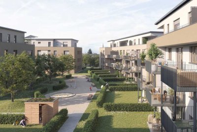 Versteckte und ruhige 2-Zi.-Whg. mit 47,86 qm im 2.OG | Haus A