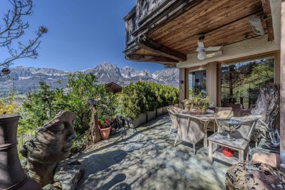 Stilvolle Erdgeschosswohnung am "Bärenbichl" mit Kaiserblick und Indoorpool
