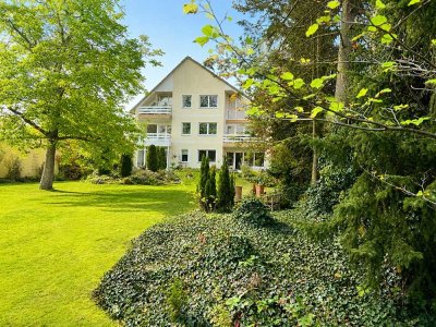 Freie DG-Whg. mit Traumgartenblick in privater Wohnanlage  / provisionsfrei
