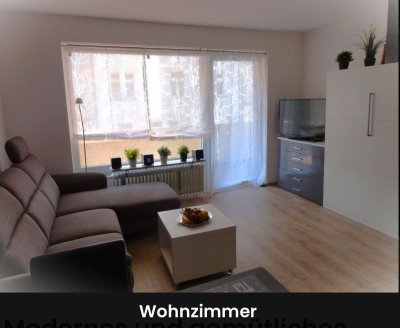 Gemütliches Wohnung 1 Zimm. sowie Balkon und Einbauküche in Ratingen