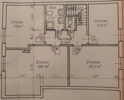 Helle geräumige Wohnung