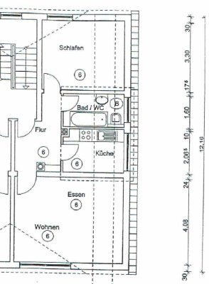 Lichtdurchflutete möblierte Wohnung in Verkehrsgünstiger und dennoch ruhiger Wohnlage in Stuttgart Untertürkheim befristet zu vermieten