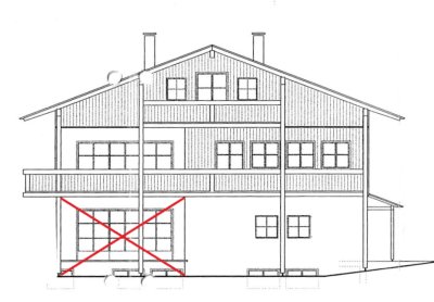 Haus im Haus, großzügig und abgegrenzt zur 2. Einheit.