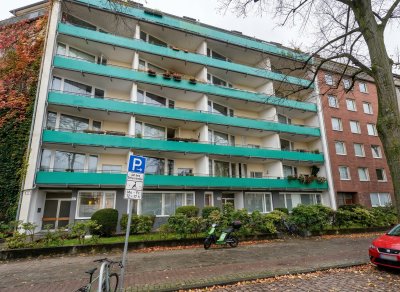 Wohlfühl 1 Zimmer-Wohnung mit Sicht auf Hanielpark ab sofort!
